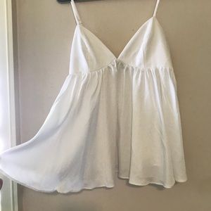 White DO+BE tank top
